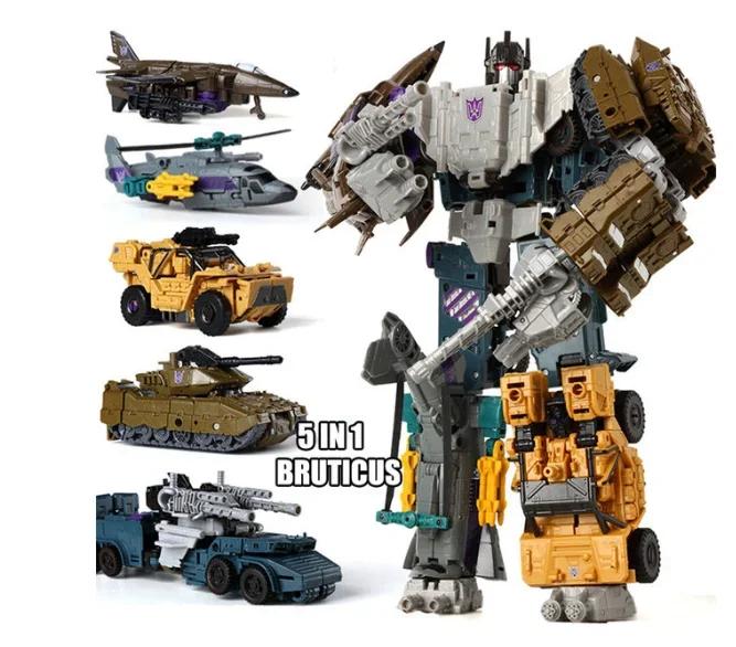5 w 1 Transformacja Predaking Zabawki Anime Devastator KO G1 Robot Figurka Akcji Model Chłopiec Dzieci Dziecko Prezent