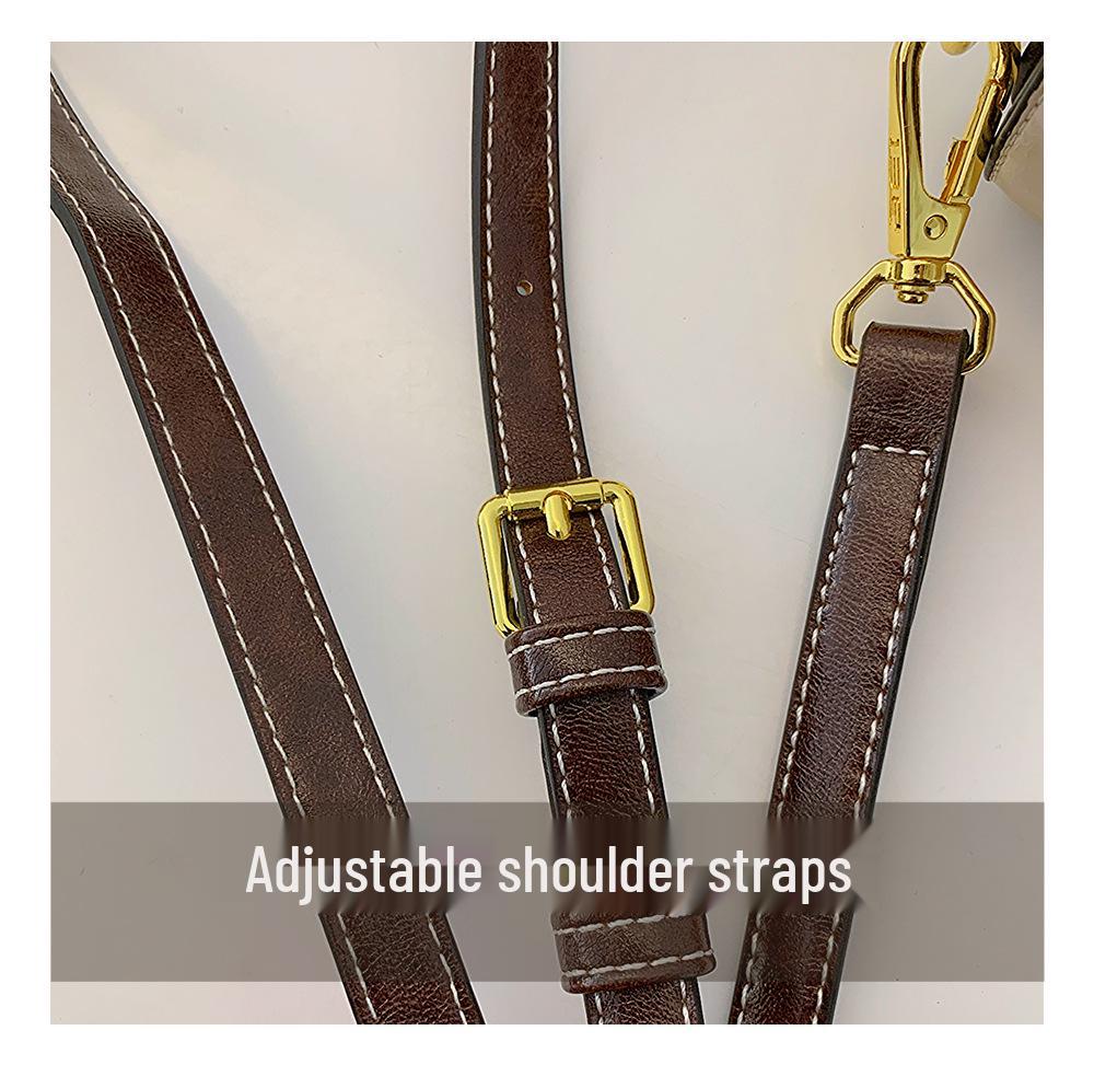 Color Block Urban Minimalist Women's Crossbody Shoulder Bag