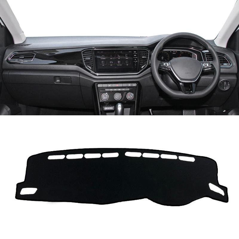 For Volkswagen VW T-ROC T ROC TROC 2018-   Car Dashboard Cover Mat Auto Dash Board Sun Shade Pad Carpets Accessories