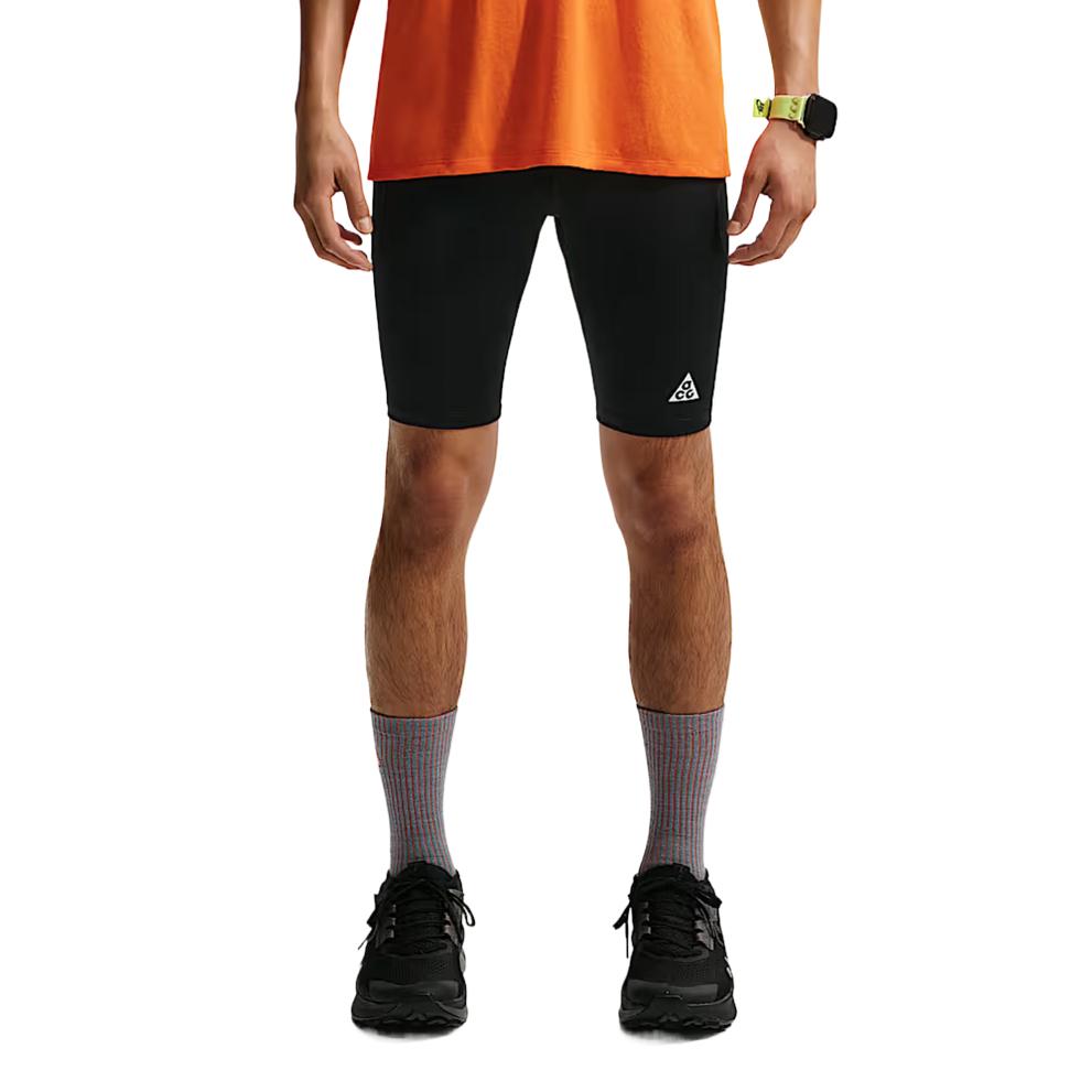 Nike Dri-FIT ADV ACG Lava Loop Breathable Tight-Fitting Solid Color Sports Shorts Men shorts IO9672-010 S