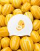 BARREL Korean Melon Silicone Swim Cap White (B6Suasc128Wht)