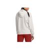 Under Armour Letter Print Hooded Long Sleeve American Sweatshirt Women sweatshirt Beige 1380186-114