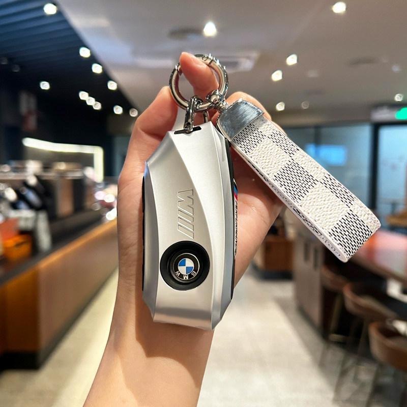 Key Fob Cover Sleek  Key Case Fits for BMW IX IM I5 M60 X5 X7 X6 IX I7 Remote Car Key Shell Protection 2025 2026 Ir2