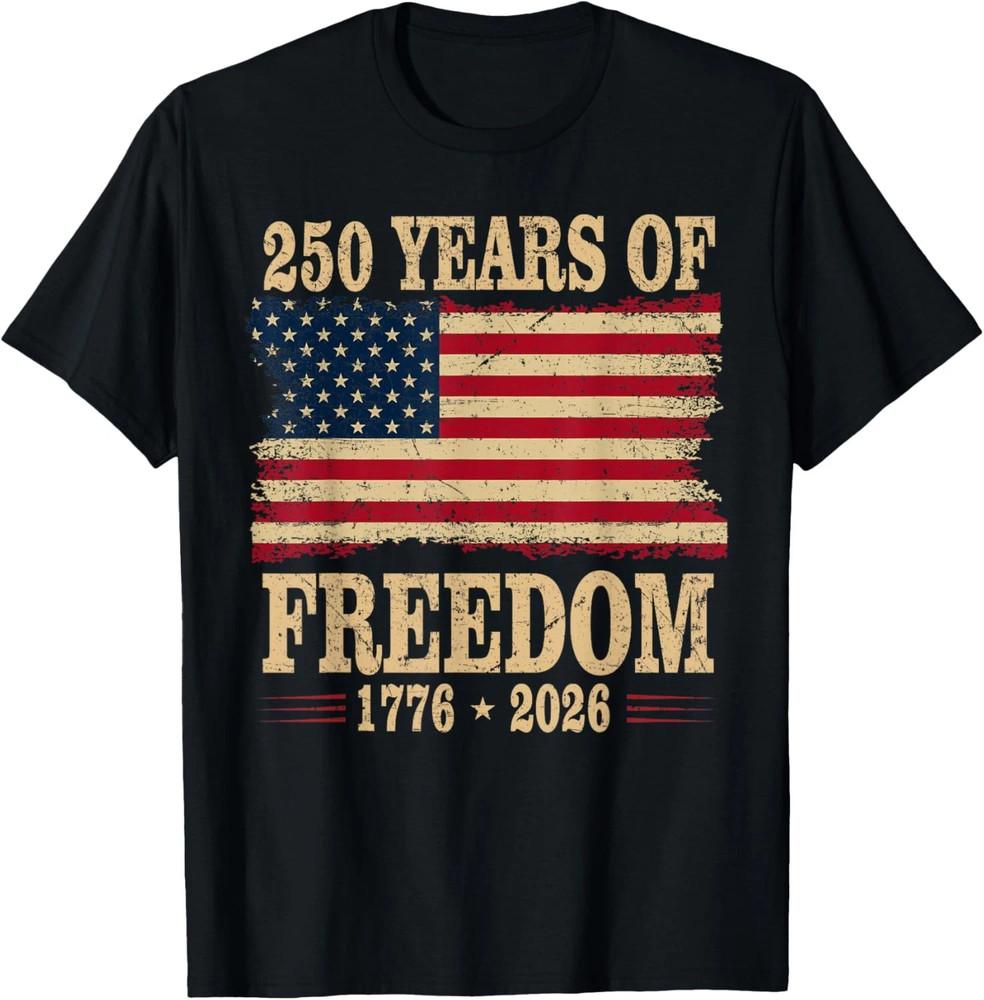 

250th American Anniversary Gift Family Cotton Black All Size T Shirt MM098 Unisex T-Shirt S
