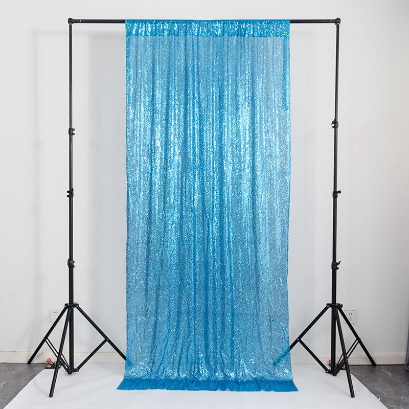 1PCS Sequin Backdrop,Glitter Background Curtains Shimmer Photography for Party Wedding Birthday Christmas Baby Shower Back Drop Decor