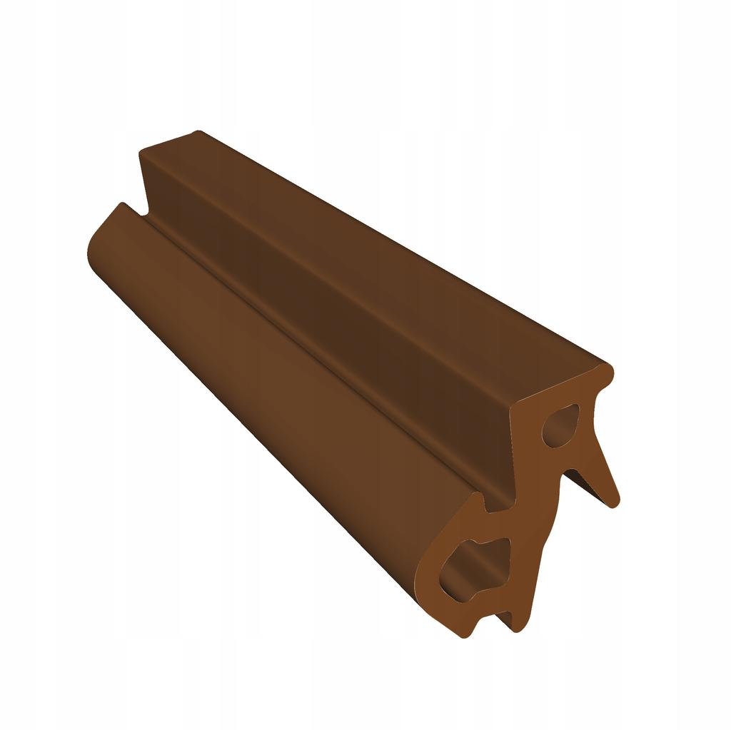 Seal for PVC windows S-1126 VEKA BROWN 1m