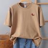 2026 Year of the Horse Embroidered Cotton Unisex Short Sleeve Tee