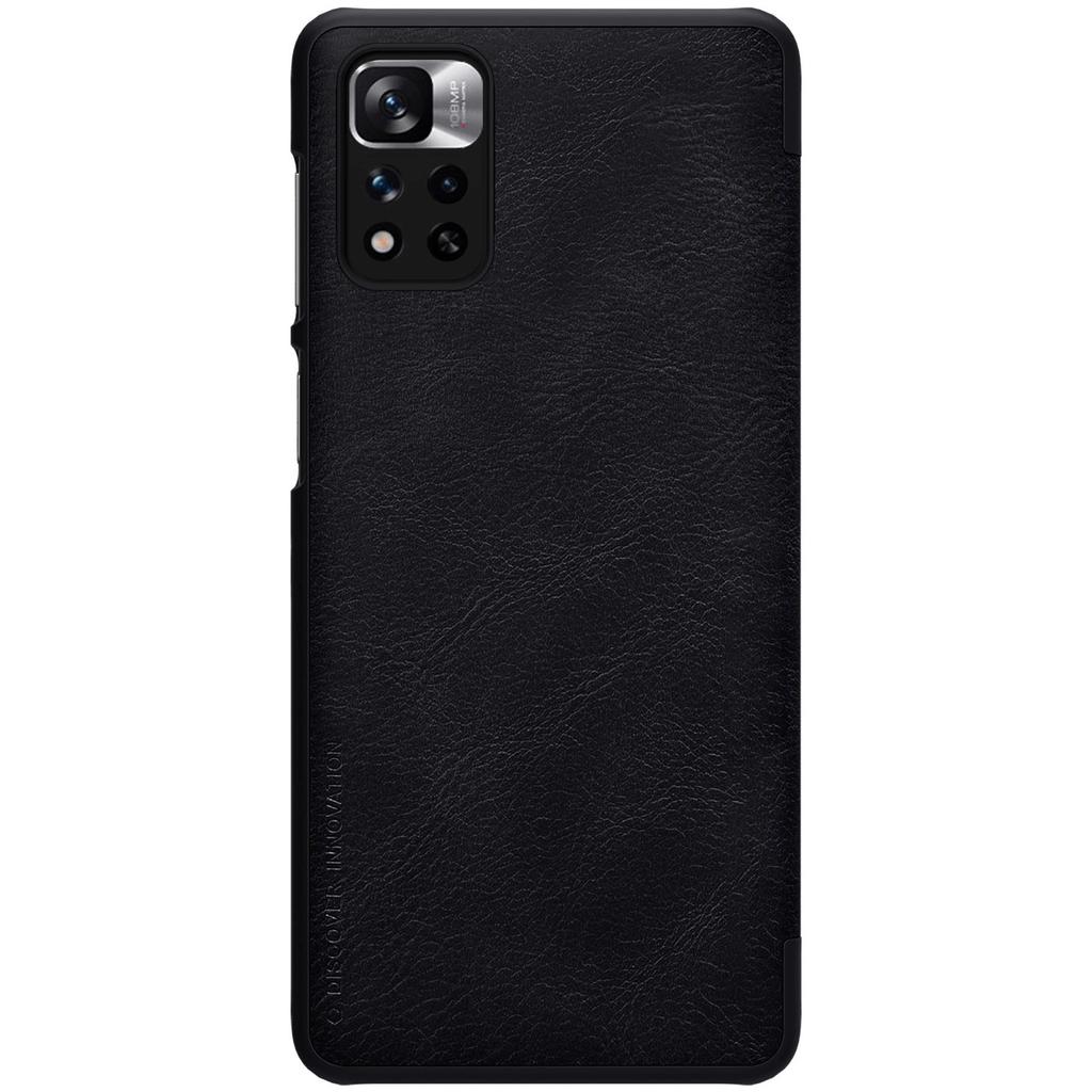 Nillkin Qin Case For Xiaomi Redmi Note 11 Pro+ (China) / Redmi Note 11 Pro (China) / Mi11I Hypercharge Flip - Black