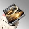 Kreatives Liebesplaneten-Muster Glas Galvanisiertes Silbernes Handyhülle für iPhone 17 16 15 14 13 12 11 Pro Max Plus 16E 17 Air Cover