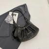 Carrying Shoulder Bags for Women Pleated Design Large Capacity Retro Hobo Bag  Summer New Designer Handbags Luxury Hand Bag