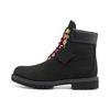 6 Inch Waterproof Premium Boots 'Black Red' A2GHY001