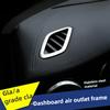 Para Mercedes Benz CLA C117 GLA X156 Classe A W176 2013-18 Painel AC Saída de Ar Condicionado Moldura Decoração Capa Adesivo Acabamento