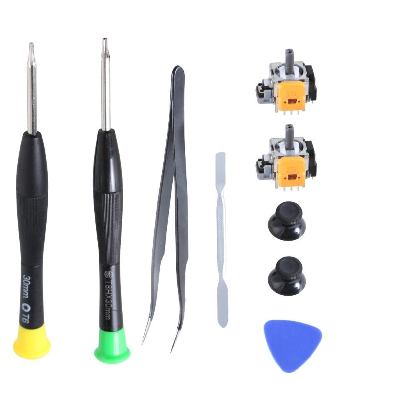 Analog Stick Upgraded Set Replacement Accessories Kit for XB One Game Controller Improve Game Control Experience