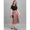 Indian Women Ethnic Flared Skirt Beautiful Bollywood Wedding Wear Pleated Skirt