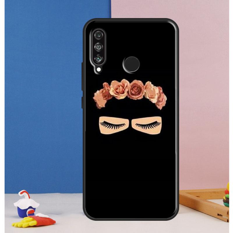 Arabic Muslim Islamic Girl Eyes Case For Huawei Nova Y73 Y72 Y70 Y90 Y60 Y61 Y91 12s 12i 11i 8i 9 10 SE P30 P40 Lite P60 Pro