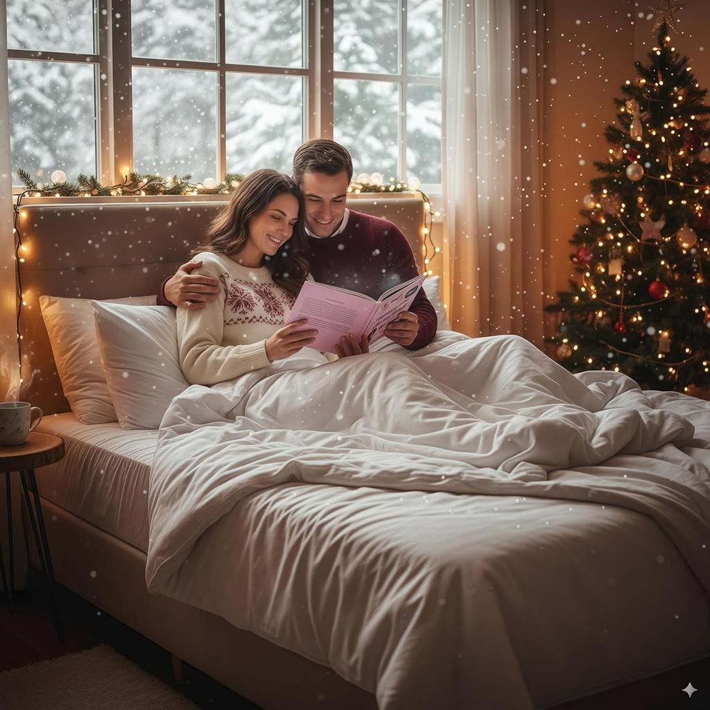 Christmas Eve Love Story, An Advent Book,Christmas Eve Love Story Advent Book Gift for Her or Him Holiday Countdown Calendar Novel