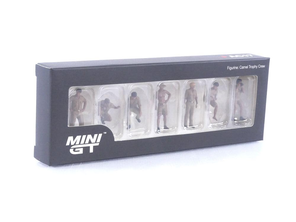 TrueScale Miniatures MINI GT 164 Metal Figure Camel Trophy Crew MGTAC17
