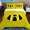 Guarani Football Crest 3PCS Bedding Set 2D Printing (Includes 1 Duvet Cover + 2 Pillowcases Coreless), Bedroom decor,Fan Gift