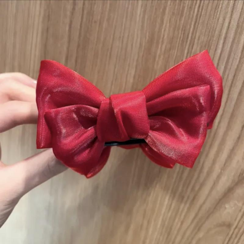 Diamond Flower Hair Claw Clip - Elegant Updo Accessory for Women