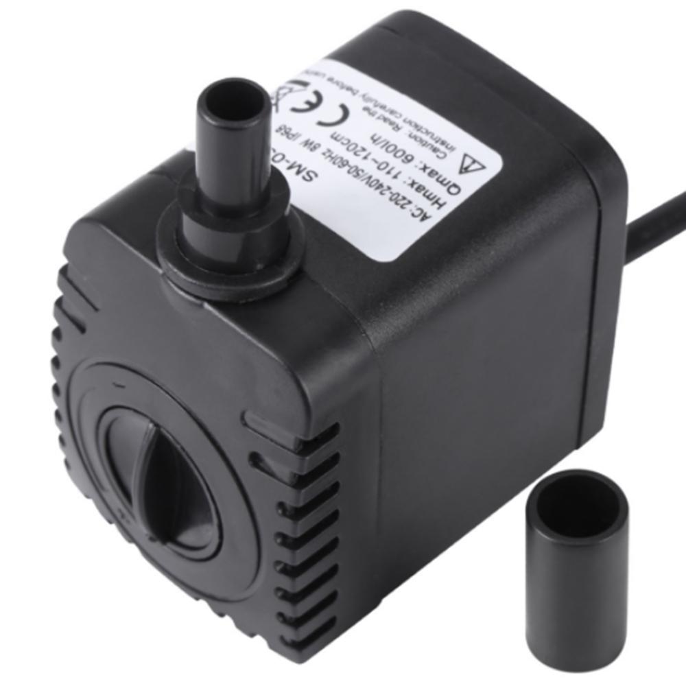 8W Water Pump Submersible Pump For Aquarium Fountain Pond Pump Fish Tank Garden Pond Pumps Fountain US / EU / UK (Optional)
