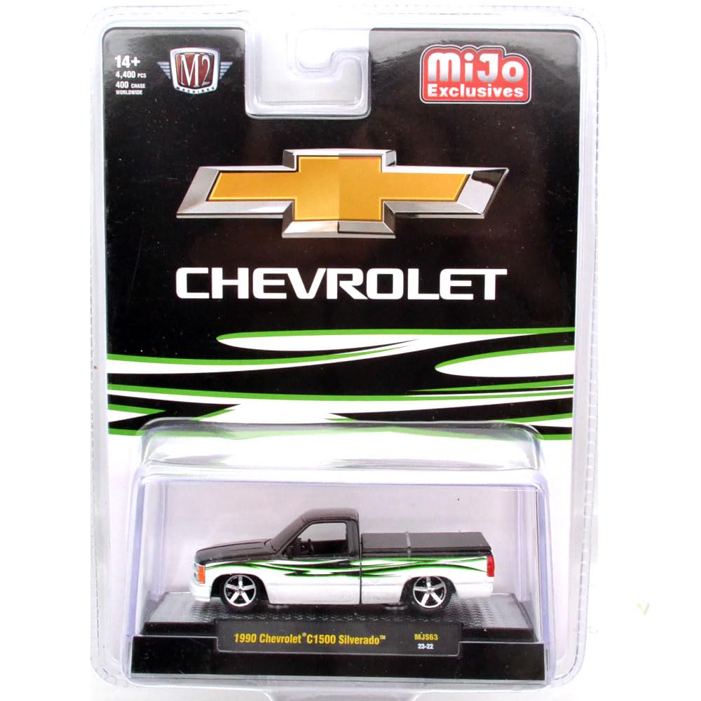 

M2 MACHINES Масштаб MiJo Limited 1999 Chevrolet Silverado C1500 Silverado Custom 164 31500-MJS63 [Товар]