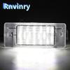 2pcs Rear Tail Tag Lamp For Opel Vectra C Estate 2002-2008 Rear Tail Tag Lamp Canbus Led License Number Plate Light