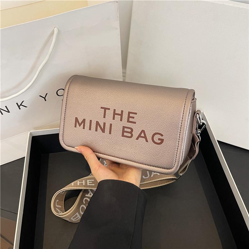 Ladies' PU Leather Shoulder Bag Black Bag Small Satchel Solid Color Wallet New