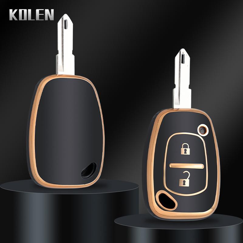 Tpu Car Remote Key Cover Case Shell Fob For Renault Movano Trafic Renault Kangoo Uncut Ne73 Vac102 Blade Protector Accessories