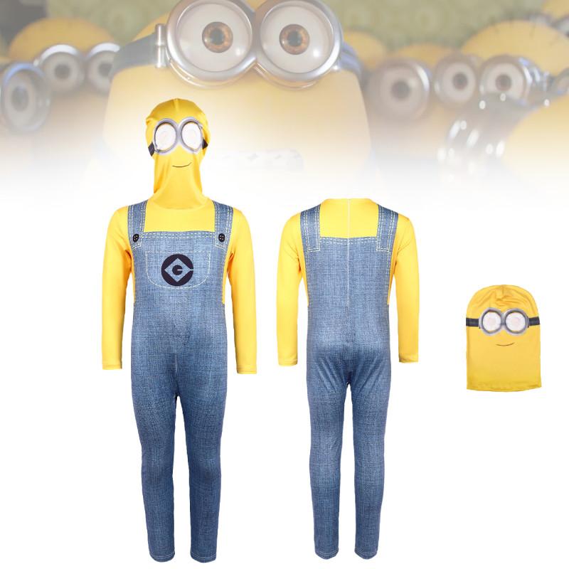 Entzückendes Minions Cosplay Kostüm Perfekt für Bühnenauftritte Unisex Design für Kinder