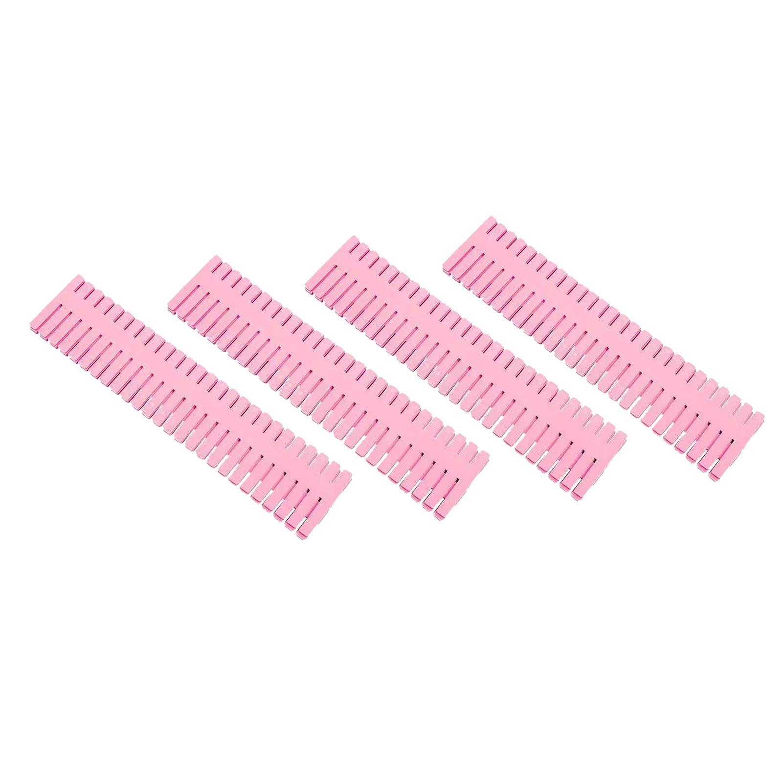 

Drawer Divider Plastic Multifunctional Adjustable Drawer Separators Storage Divider for Home