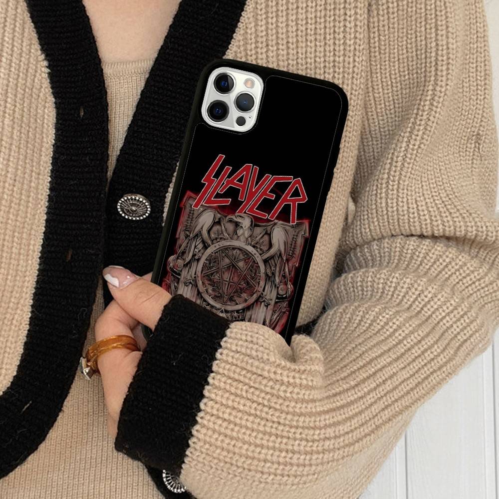 S-Slayers Band For IPhone 17 16 15 14 13 12 11 Pro Max Plus Mini PC+TPU Back Phone Cover
