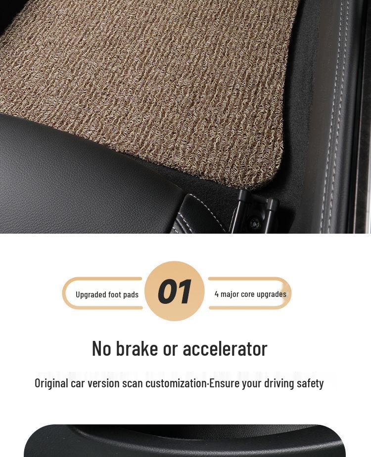 Volkswagen Tharu Anti-Slip Driver's Carpet-Style Floor Mat, Wear-Resistant, for Five-Seater.