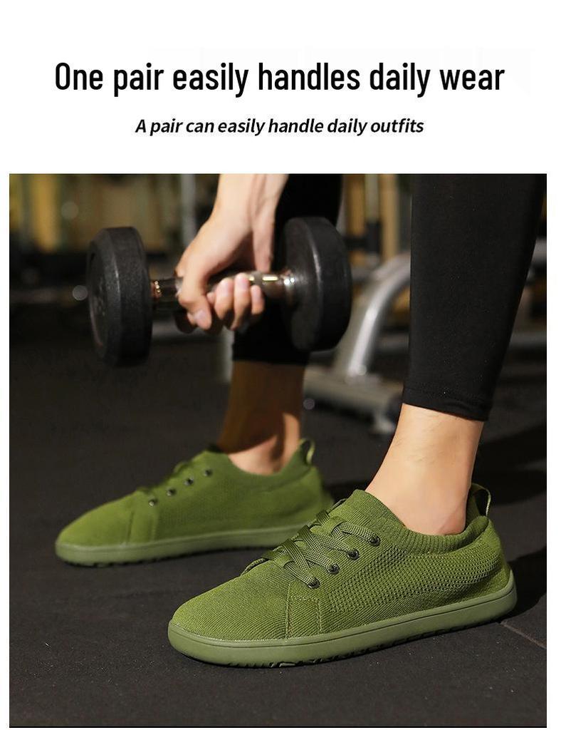 Pánské prodyšné barefoot tenisky plus size pro venkovní běh a cyklistiku