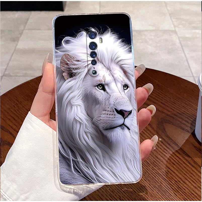 For Oppo Reno 2 CPH1907 2F CPH1989 2Z CPH1945 Phone Case Luxury Cute Love Heart Rabbit Funny Clear TPU Cover Oppo Reno2 F Z Case