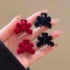 10Pairs Red Velvet Hair Claw Bow Tie Small Hair Grip Women Hair Clip Hairpins Girls Hair Crab Valentine'S Day Gift