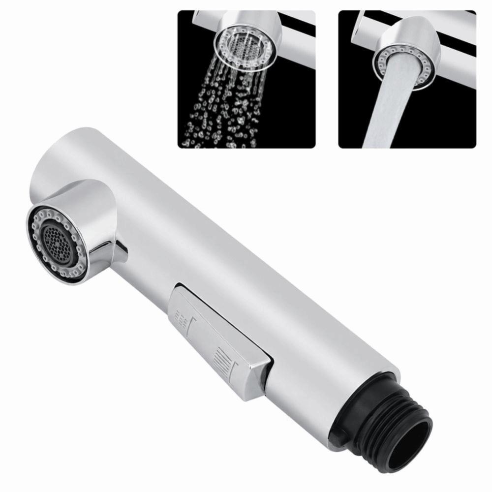 Pull Out Kitchen Faucet Head G1/2 Male Thread Faucet Replacement Accessory  Bathroom Use