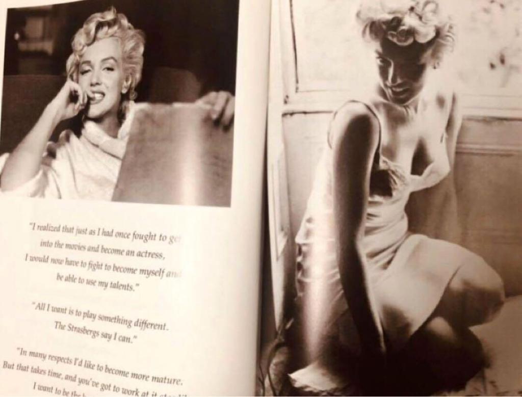 [USED] Marilyn Monroe photo book, rare dead stock