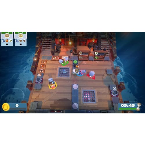 Overcooked! (R)- Overcooked Kingdom Full Course - Switch