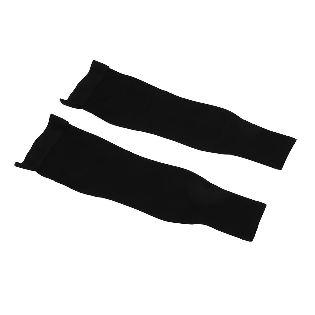 Thigh High Compression Stockings 2332 MmHg NonSlip Toeless Long Leg Sleeves for Women(L )