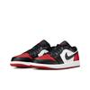Jordan Air Jordan 1 Slip Resistant Low Top Vintage Basketball Shoes Unisex Bred Toe Jordan 553558-161