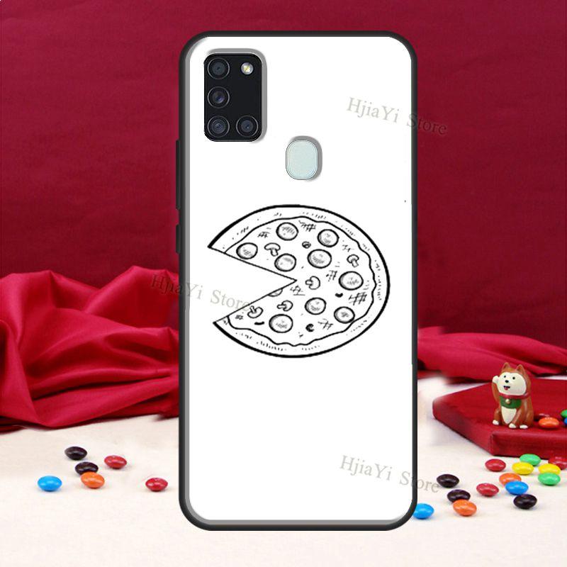 Pizza Beste Freunde BFF Fall Abdeckung Für Samsung A72 A52 A32 A12 A10 A20 A30S A40 A50 A70 A11 A31 A51 a71 A20e A21S