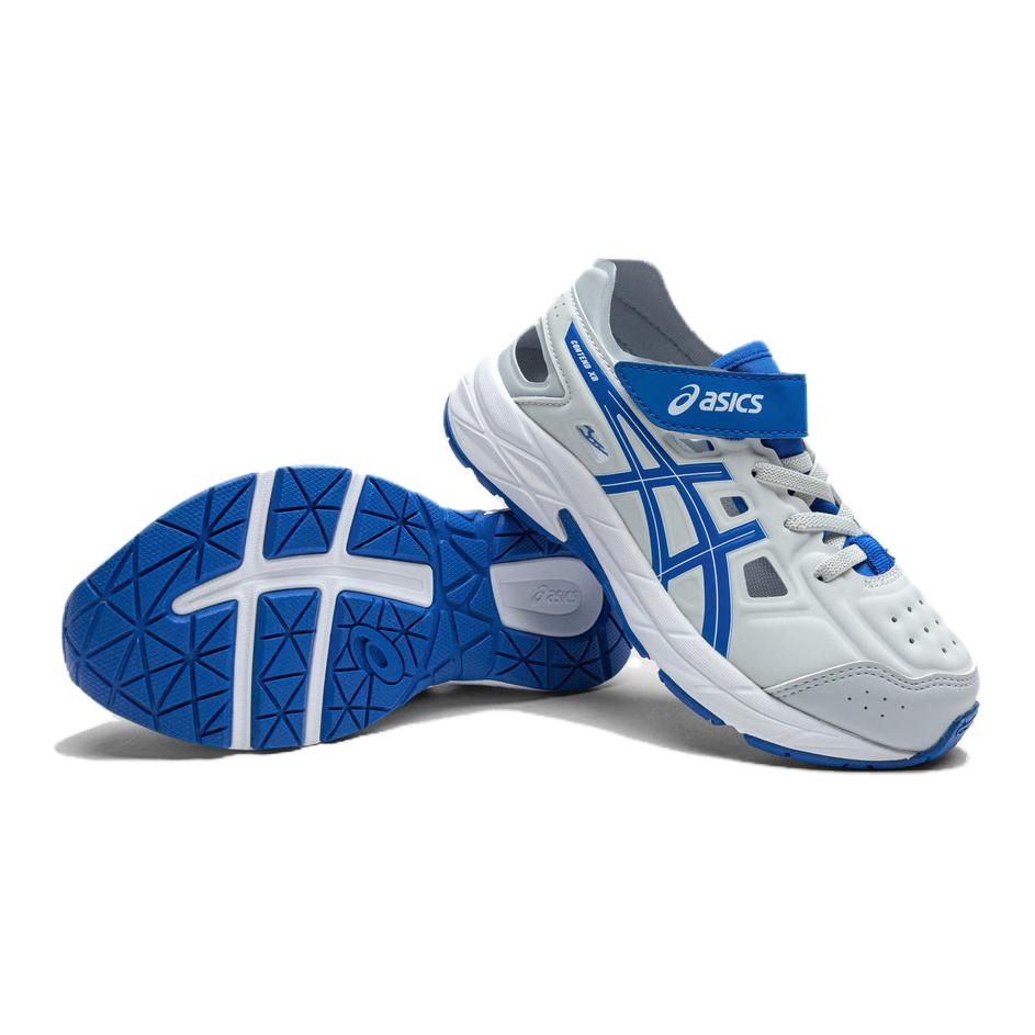 Asics Kids Contend Series Synthetic Leather Lightweight Breathable Low Top Casual Shoes Kids sneakers Blue 1014A336-020