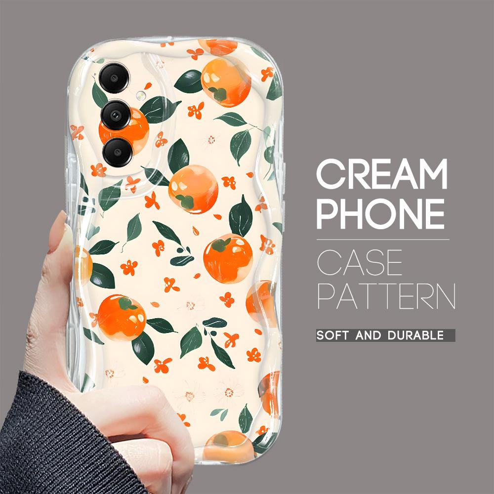 

Милый мультяшный узор, кремовая текстура, мягкий силиконовый чехол с волнистыми краями, чехол для телефона Samsung Samsung A30 прозрачный