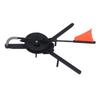 Winter Ice Fishing Flag Marker Triangular Structure Fixed Tip Up Ice Fishing Flag Pole Indicator
