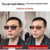 Men's Progressive Multifocal Reading Glasses: Dual-Use for Distance & Near, Anti-UV & Blue Light Protection