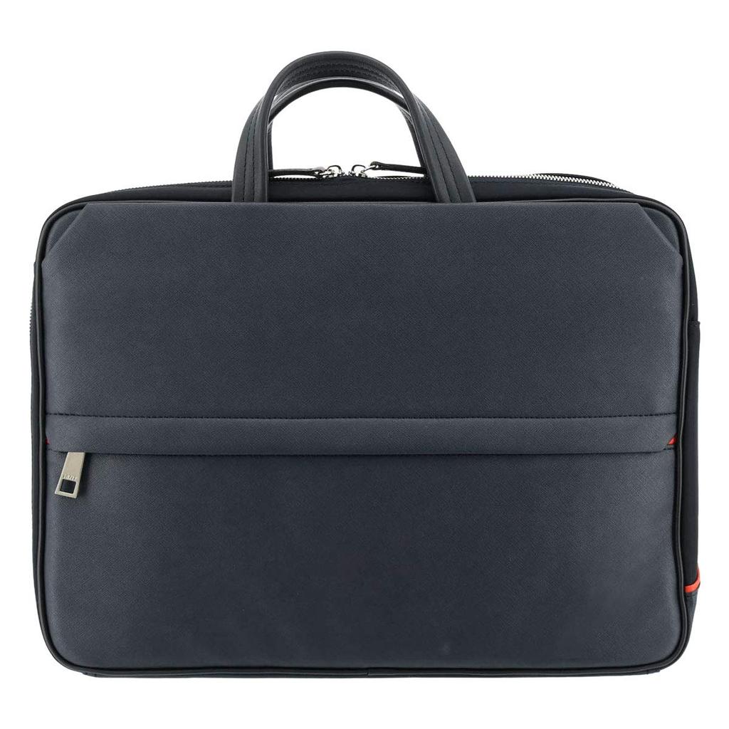 Businesstasche A4 Saphir 937503 Aktentasche Business-Rucksack Tragevorrichtung Wasserabweisend Marineblau [IS IT] Herren IS/IT [07]