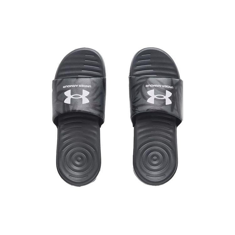 Under Armour Ansa Graphic Simple Casual Slippers Women Footwear Black 3024436-102