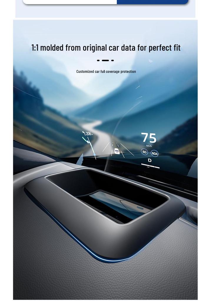 2024-2025 Li Auto L6 Dustproof HUD Cover: Dashboard Protective Interior Accessory