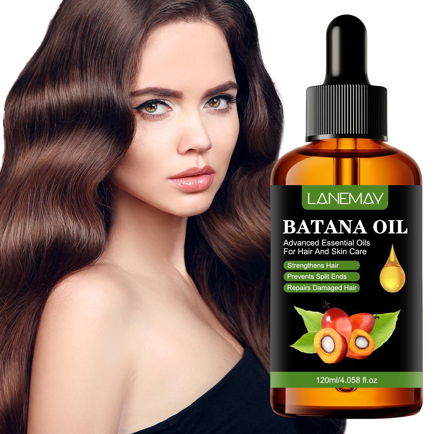 

Batana Oil-Strengthens And Repairs Hair, Skin Care, Split End Care, Soothe Dry Scalp, Moisturize, Smoother Hair, Hair Growth,120ml