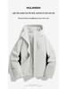 Unisex HJCAMEL Camel Outdoor Windbreaker: Spring & Autumn Waterproof, Windproof, Warm Cotton Jacket for Middle-Aged & Elderly Hiking Enthusiasts.
